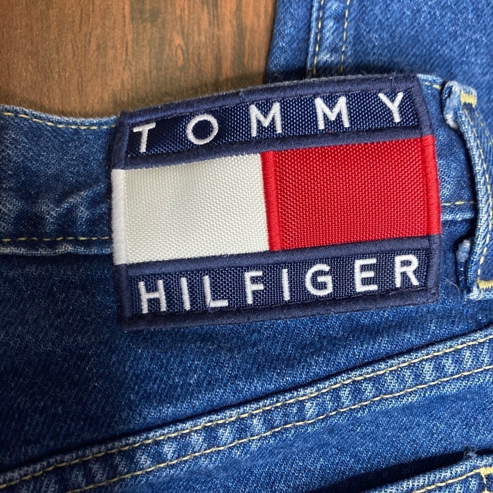 Tommy Hilfiger Bootcut Dark Wash Denim Jeans Vintage - Picture 6 of 6